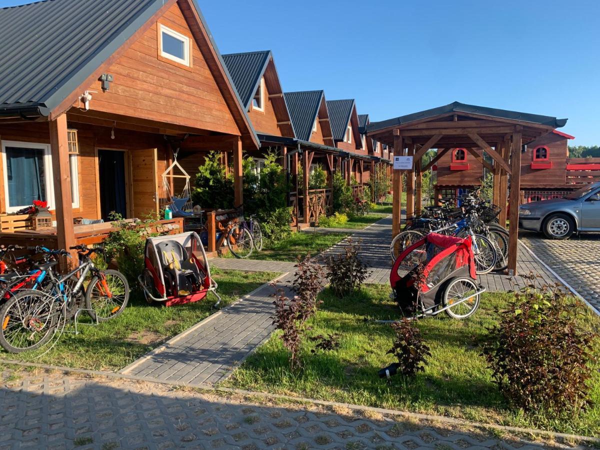 Pod Debami Wicie- Domki Drewniane Nad Morzem Vitte Exterior foto