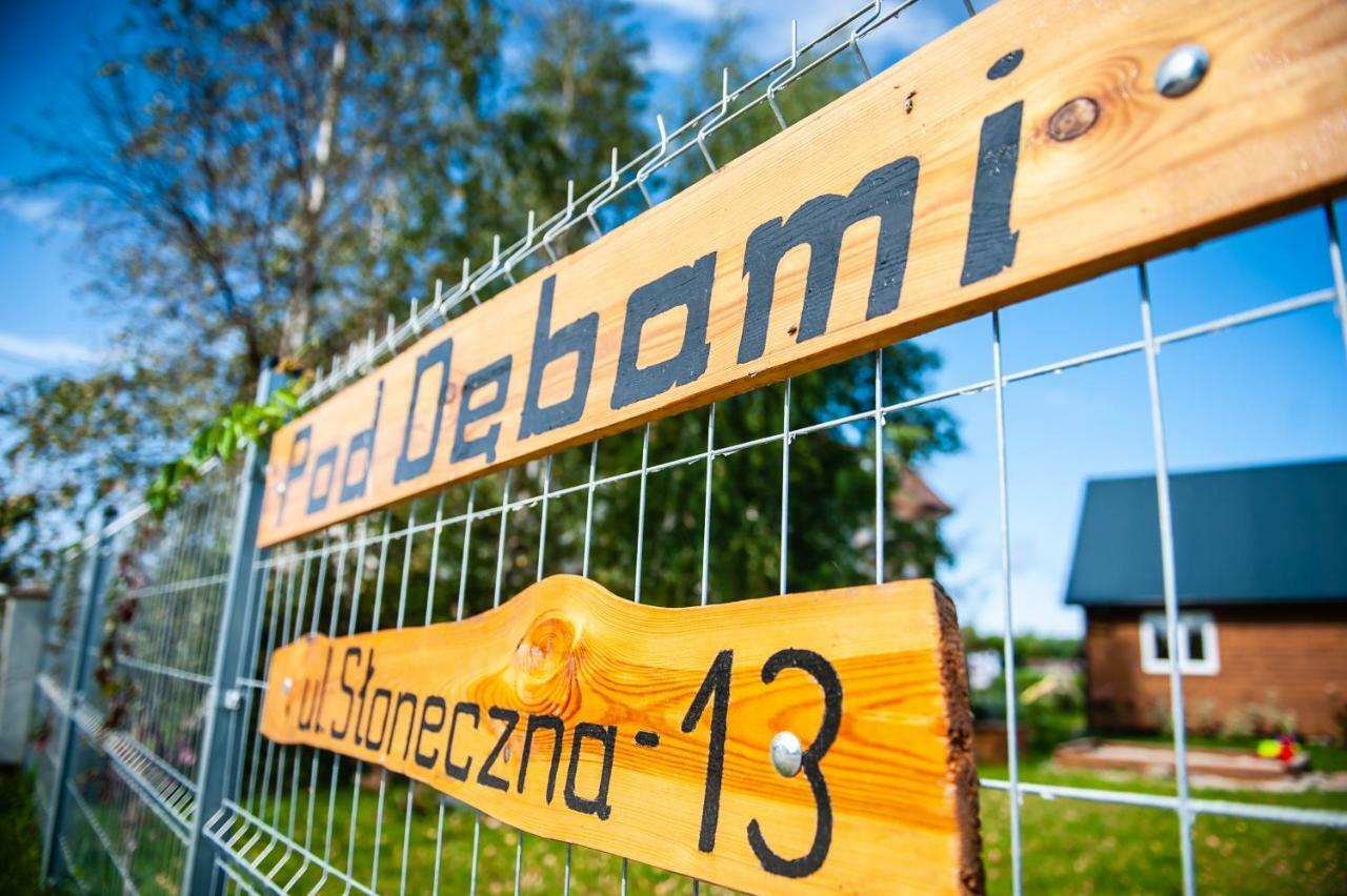 Pod Debami Wicie- Domki Drewniane Nad Morzem Vitte Exterior foto