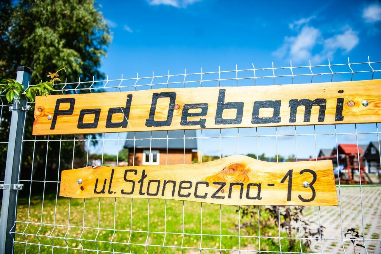 Pod Debami Wicie- Domki Drewniane Nad Morzem Vitte Exterior foto